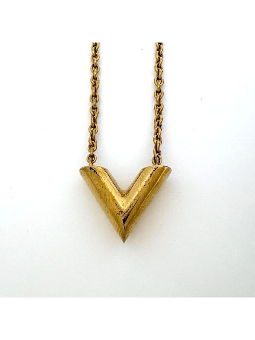 Louis Vuitton Essential Necklace Gold Plated - Picture 2 of 6